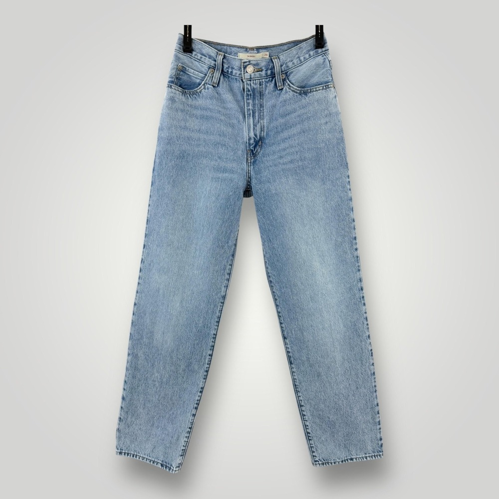 Levi's 94 Baggy Jeans Womens 29x31 Light Blue Relaxed Straight High Rise Denim